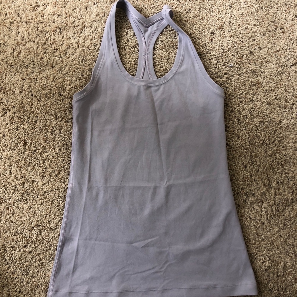 lululemon athletica Lavender Racerback Tank Top